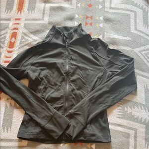 CRZ yoga olive green Full-Zip Athletic Jacket